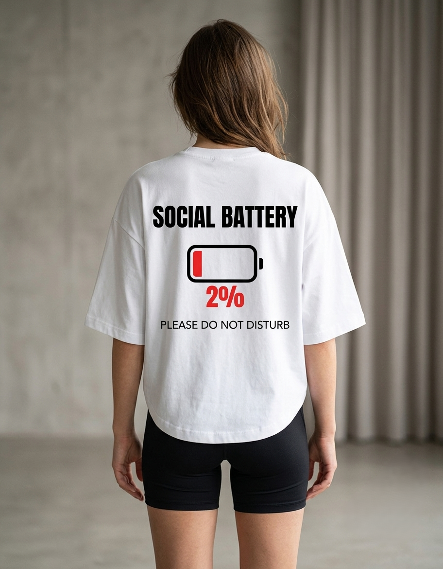 Storage Full Tee - Unisex Terry Oversized